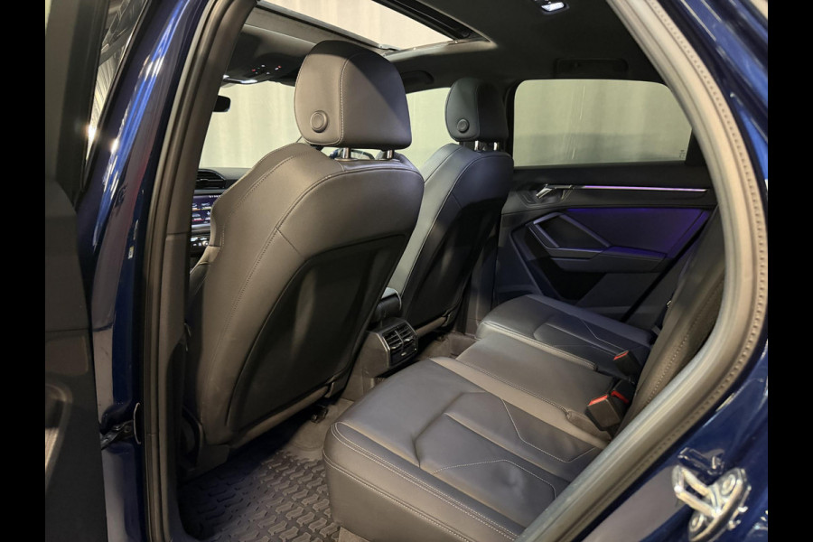 Audi Q3 Sportback 45 TFSI e S Edition 20"/Panoramadak/Leder/Dodehoek/360 camera/Keyless/Sfeerverlichting/Camera/Elektrische klep