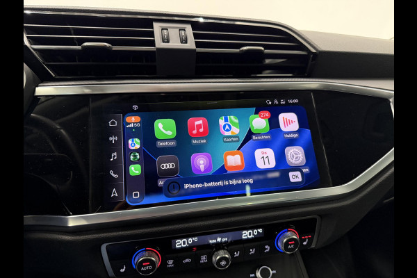 Audi Q3 35 TFSI Advanced Automaat Panoramadak Navigatie Apple Carplay Android Auto 360 camera Parkeersensoren Cruise Control Alacantara Full Led Stoelverwarming Climate Control Lichtmetalen velgen