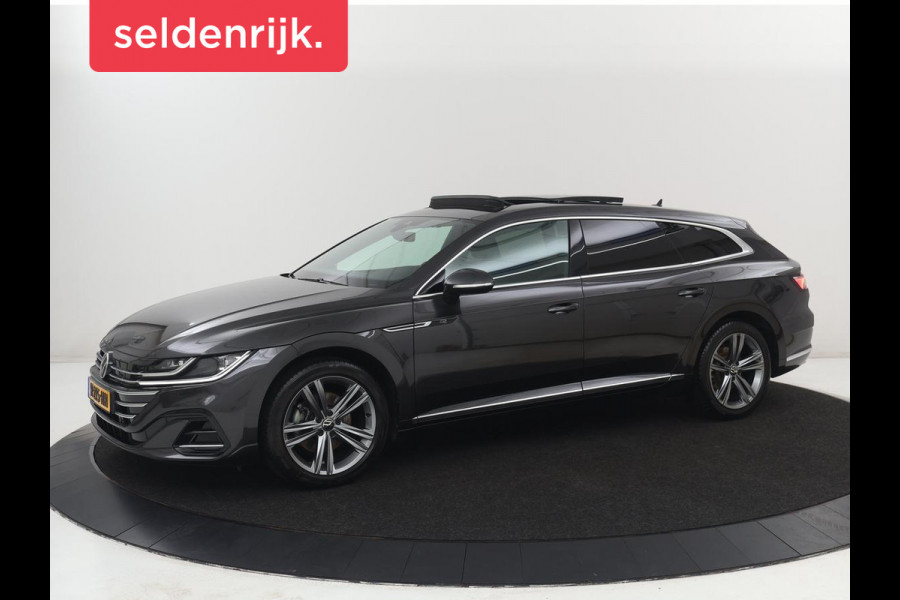 Volkswagen Arteon Shooting Brake 1.4 TSI eHybrid R-Line Business+ | SOH 91,1% | Panoramadak | Trekhaak | Stoelverwarming | Matrix LED | Carplay | Sfeerverlichting | Adaptive cruise | Leder/Alcantara | PHEV | Plug In