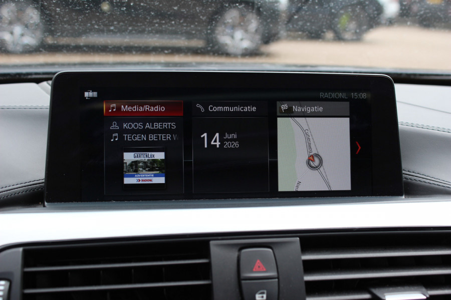 BMW 4 Serie Gran Coupé 430i High Exe. M Sport / Schuifdak / Camera / Head-up / Harman Kardon / 19'' / Leder / Navigatie / Dodehoek / DAB / Stoelverwarming / Cruise Control