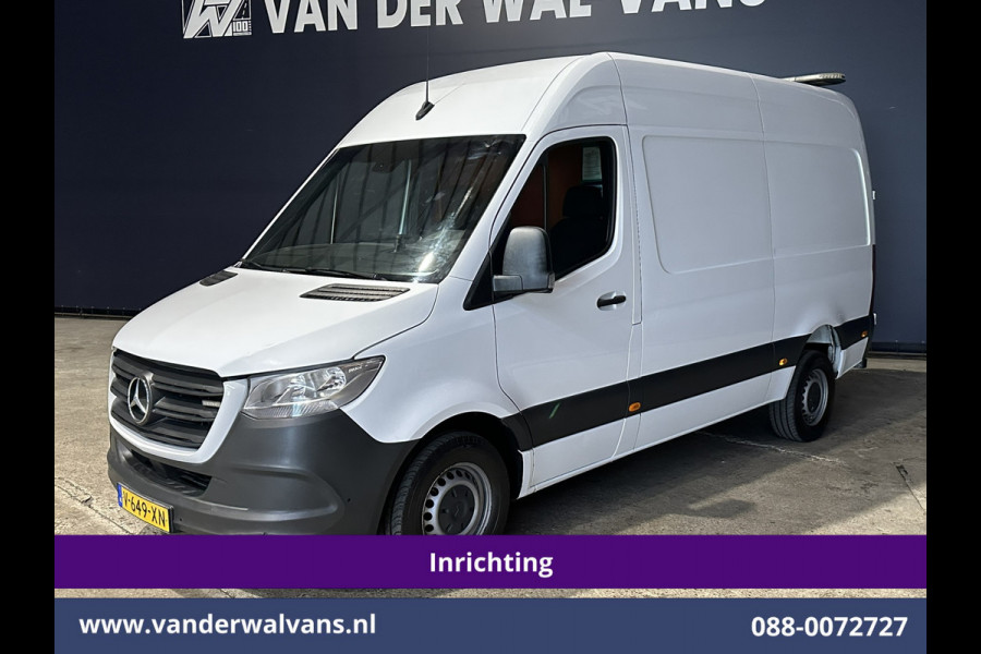 Mercedes-Benz Sprinter 316 CDI 164pk 3500kg Trekhaak L2H2 Inrichting Euro6 Airco | Camera | Apple Carplay Android Auto, Cruisecontrol, Parkeersensoren