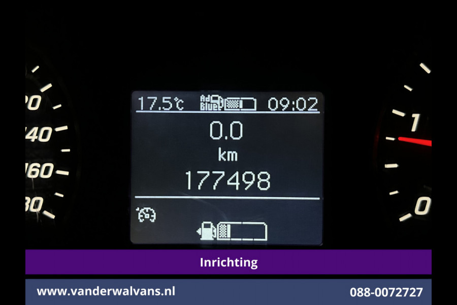 Mercedes-Benz Sprinter 316 CDI 164pk 3500kg Trekhaak L2H2 Inrichting Euro6 Airco | Camera | Apple Carplay Android Auto, Cruisecontrol, Parkeersensoren