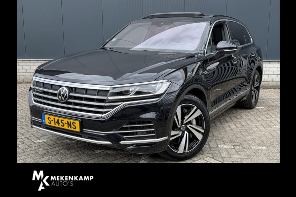 Volkswagen Touareg 3.0 TSi eHybrid 4MOTION 20"/Panoramadak/Trekhaak/Luchtvering/Leder/Stuur + voorruit + stoelverwarming v+a/Dodehoek/Adaptieve cruise
