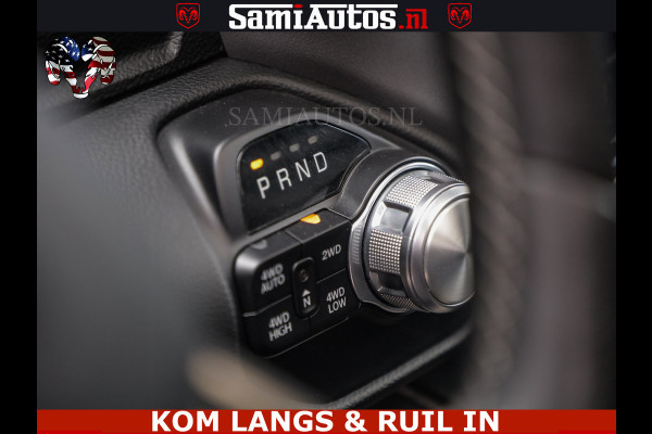 Dodge Ram SPORT | 5.7 V8 HEMI 402PK | GRANITE CRYSTAL | GROOTSCHERM | PANO | LIMITED WIELEN | DUBBEL CABINE DC | 5 PERSOONS | GRIJSKENTEKEN |