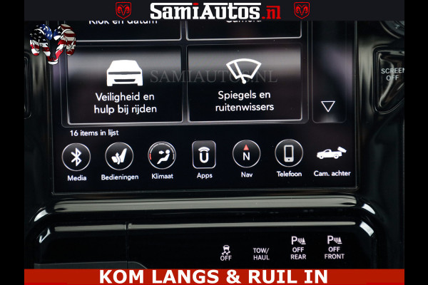 Dodge Ram SPORT | 5.7 V8 HEMI 402PK | GRANITE CRYSTAL | GROOTSCHERM | PANO | LIMITED WIELEN | DUBBEL CABINE DC | 5 PERSOONS | GRIJSKENTEKEN |