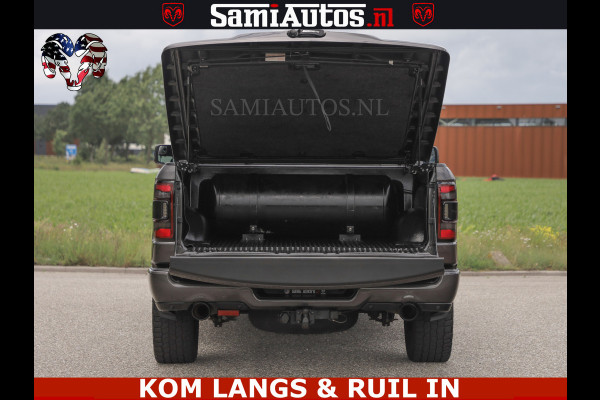 Dodge Ram SPORT | 5.7 V8 HEMI 402PK | GRANITE CRYSTAL | GROOTSCHERM | PANO | LIMITED WIELEN | DUBBEL CABINE DC | 5 PERSOONS | GRIJSKENTEKEN |