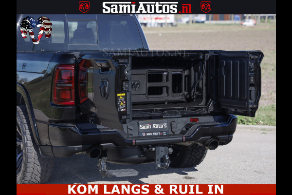 Dodge Ram Limited H.O 540HP 706Nm | Massage + Full Option | De Meest Luxe en Volle Pick-Up in zijn Klasse | Comfortabele Dubbele Cabine met Royale 5 Zitplaatsen | BPM vrij | Nu Leverbaar uit Voorraad | Voorraad Nr 2304 - 8540