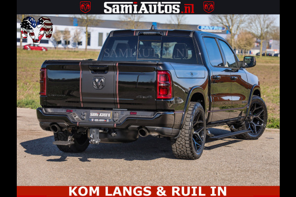 Dodge Ram Limited H.O 540HP 706Nm | Massage + Full Option | De Meest Luxe en Volle Pick-Up in zijn Klasse | Comfortabele Dubbele Cabine met Royale 5 Zitplaatsen | BPM vrij | Nu Leverbaar uit Voorraad | Voorraad Nr 2304 - 8540