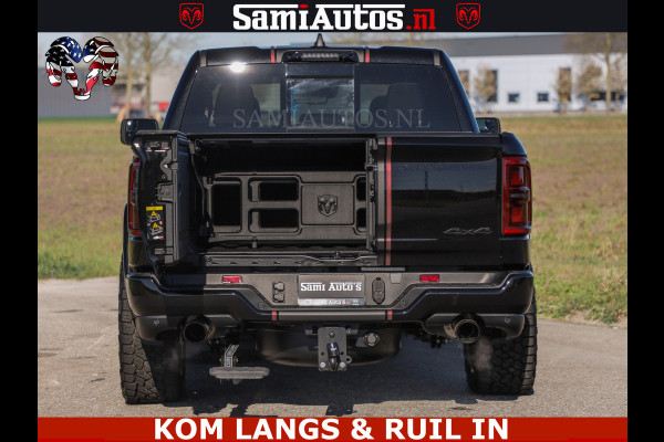 Dodge Ram Limited H.O 540HP 706Nm | Massage + Full Option | De Meest Luxe en Volle Pick-Up in zijn Klasse | Comfortabele Dubbele Cabine met Royale 5 Zitplaatsen | BPM vrij | Nu Leverbaar uit Voorraad | Voorraad Nr 2304 - 8540