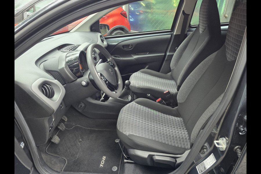 Peugeot 108 1.0 e-VTi Active | 1E EIGENAAR | 12MND GARANTIE | AIRCO | ELEC RAMEN | NW APK |