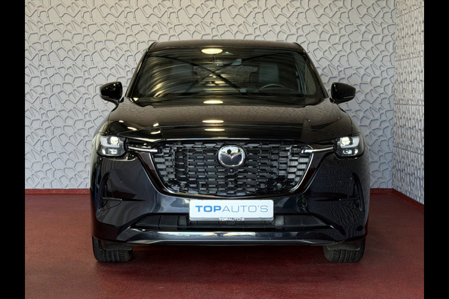Mazda CX-60 2.5 e-SkyActiv PHEV HOMURA ELEK.STOEL PANO SCHUIFDAK STOEL/STUUR.VERW/VENTILATIE HEADUP AWD 4X4 4WD ✅ Top Auto's Wijchen. Al 30 Jaar verkoop van Mazda , Alle Modellen PHEV / HEV / BENZINE✅