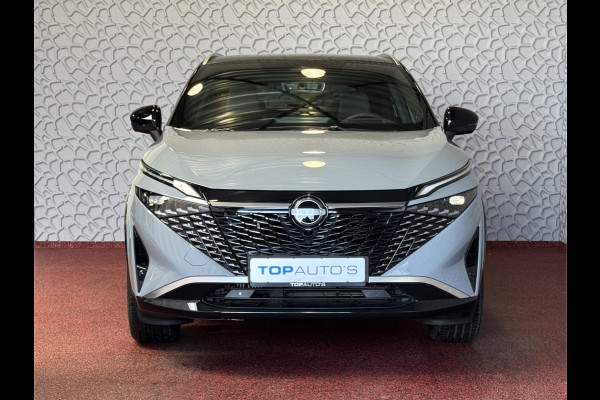 Nissan QASHQAI 1.3 MHEV 160PK 4CILINDER 1800KG TREKVERM TEKNA PLUS BOSE 2-TONE 20''LMV LEER ALCANTARA PANO MASSAGE BOSE STOEL/STUUR/RUIT VERW M 03/2026 K ✅Top Auto's Wijchen , 30 Jaar Specialist in Nissan  : Alle Type's : Tekna / Plus / N-Design / N-Connecta / Limited Edition / Premium / Executive /  , Zowel PHEV / HEV / MHEV / TURBO / HYBRID