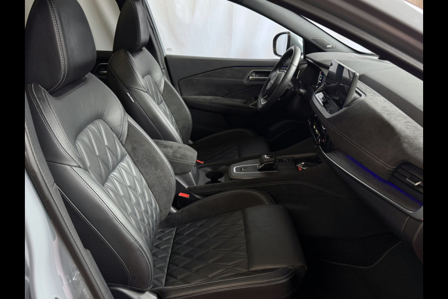 Nissan QASHQAI 1.3 MHEV 160PK 4CILINDER 1800KG TREKVERM TEKNA PLUS BOSE 2-TONE 20''LMV LEER ALCANTARA PANO MASSAGE BOSE STOEL/STUUR/RUIT VERW M 03/2026 K ✅Top Auto's Wijchen , 30 Jaar Specialist in Nissan  : Alle Type's : Tekna / Plus / N-Design / N-Connecta / Limited Edition / Premium / Executive /  , Zowel PHEV / HEV / MHEV / TURBO / HYBRID