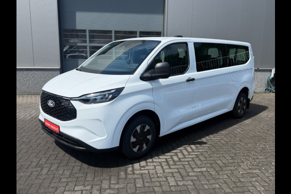 Ford Transit Custom Kombi 9 pers. Vol. elektr. 71 kWh . 340 L2H1 100kW Trend Climate Controle tweede zitrij All Season banden