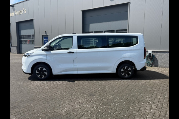 Ford Transit Custom Kombi 9 pers. Vol. elektr. 71 kWh . 340 L2H1 100kW Trend Climate Controle tweede zitrij All Season banden