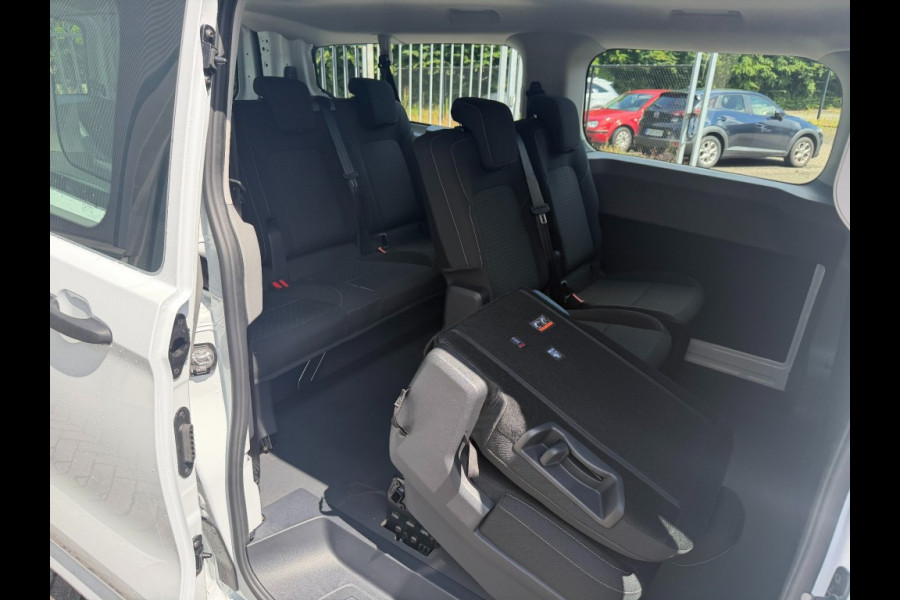 Ford Transit Custom Kombi 9 pers. Vol. elektr. 71 kWh . 340 L2H1 100kW Trend Climate Controle tweede zitrij All Season banden