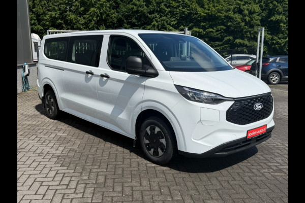 Ford Transit Custom Kombi 9 pers. Vol. elektr. 71 kWh . 340 L2H1 100kW Trend Climate Controle tweede zitrij All Season banden