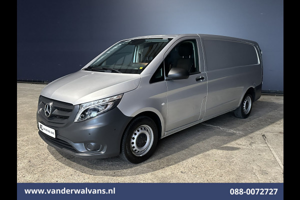 Mercedes-Benz Vito 116 CDI 164pk L3H1 Euro6 Airco | Camera | Cruisecontrol | LED | 2500kg Trekhaak Parkeersensoren, Stoelverwarming, Bijrijdersbank
