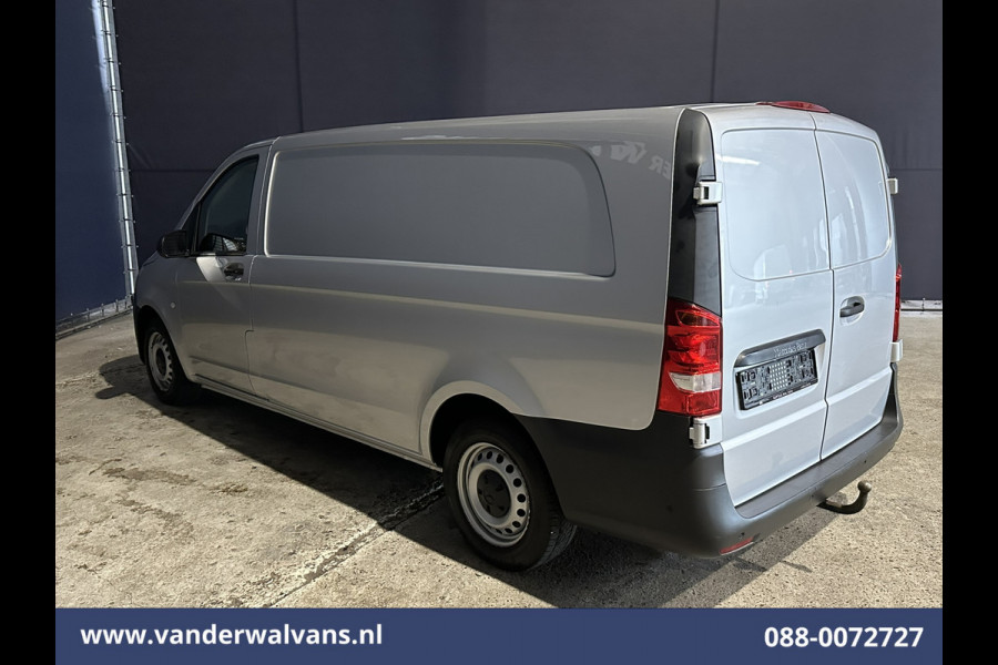 Mercedes-Benz Vito 116 CDI 164pk L3H1 Euro6 Airco | Camera | Cruisecontrol | LED | 2500kg Trekhaak Parkeersensoren, Stoelverwarming, Bijrijdersbank
