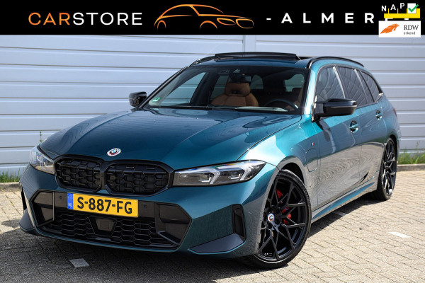 BMW 3 Serie Touring 330e*M-Pakket*Dak*Trekhaak*112Dkm**Keyless*2023*Boston Green*INDIVIDUAL*