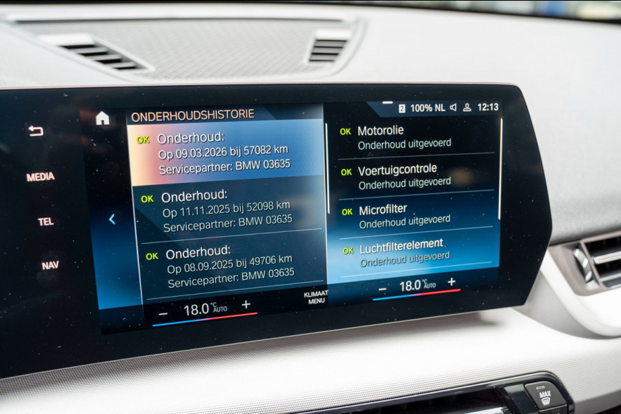 BMW X1 SDrive18i|Prijs rijklaar incl 12 mnd garantie|Nieuw Model Navi Camera Elek klep Dig.Cockpit