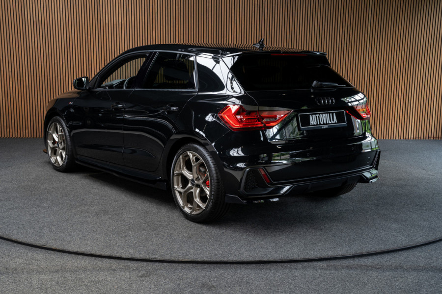 Audi A1 Sportback 35 TFSI 3X SLine Leer Navi Virtual Climate PDC LM velgen Stoelverwarming Zwarte binnenhemel Carplay