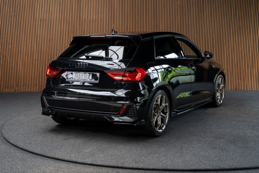 Audi A1 Sportback 35 TFSI 3X SLine Leer Navi Virtual Climate PDC LM velgen Stoelverwarming Zwarte binnenhemel Carplay