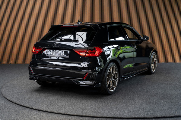 Audi A1 Sportback 35 TFSI 3X SLine Leer Navi Virtual Climate PDC LM velgen Stoelverwarming Zwarte binnenhemel Carplay