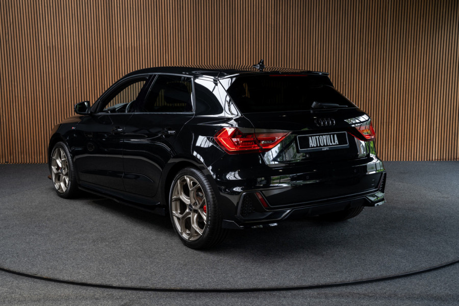 Audi A1 Sportback 35 TFSI 3X SLine Leer Navi Virtual Climate PDC LM velgen Stoelverwarming Zwarte binnenhemel Carplay