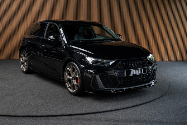 Audi A1 Sportback 35 TFSI 3X SLine Leer Navi Virtual Climate PDC LM velgen Stoelverwarming Zwarte binnenhemel Carplay