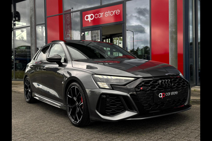 Audi A3 Sportback 2.5 TFSI RS 3 Quattro VOL ! | Ceramic | Panorama | B&O | Red Stitch | HUD | Matrix | Carbon | BTW Auto |