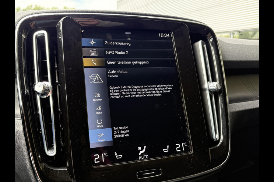 Volvo XC40 1.5 T5 Plug-in hybrid Plus Dark | Leder | Adaptive Cruise | Stoel- & Stuurverwarming | H&K Audio | Achteruitrijcamera |