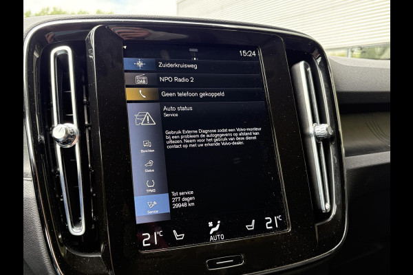 Volvo XC40 1.5 T5 Plug-in hybrid Plus Dark | Leder | Adaptive Cruise | Stoel- & Stuurverwarming | H&K Audio | Achteruitrijcamera |