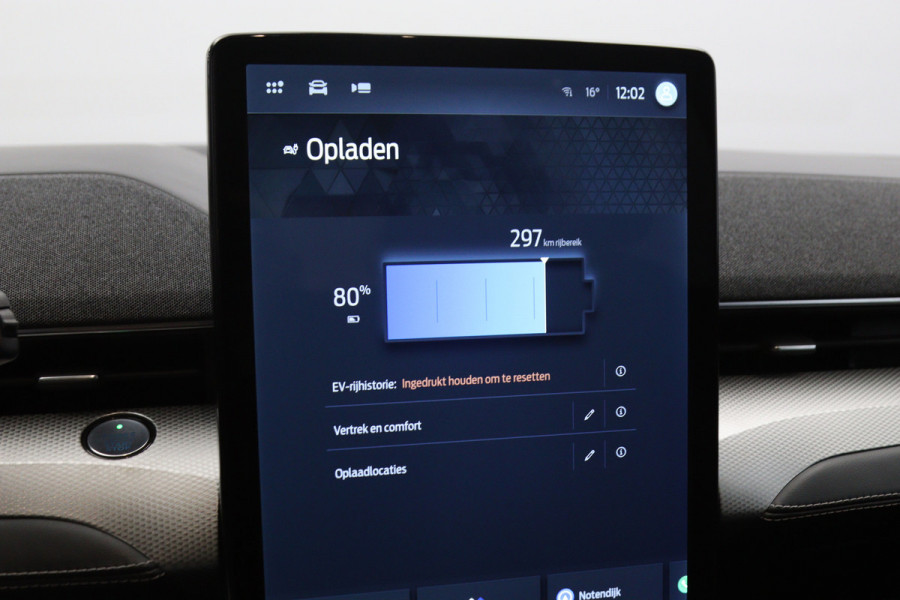 Ford Mustang Mach-E RWD 75 kWh, 94 % SOH, Adap. Cruise Control, Panoramadak, 360 Camera, Leder, B&O Sound