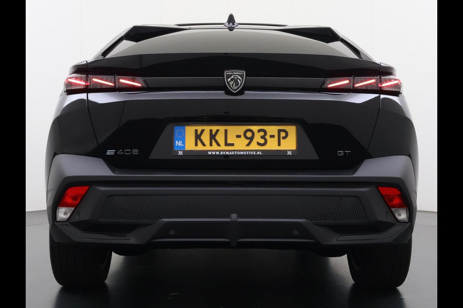 Peugeot e-408 GT 58 kWh VAN: 42.900,- VOOR: 37.877,- UW WKVOORDEEL: 5.023,- | NIEUWE AUTO 13KM!| FULL OPTION| PANO| FOCAL AUDIO| 360 CAMERA| ELEKTRISCHE ACHTERKLEP| ELEK. STOELEN| STOEL + STUURVERWARMING MET MASSAGE|