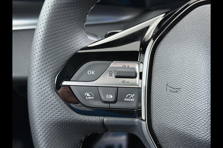 Peugeot e-408 GT 58 kWh VAN: 42.900,- VOOR: 37.877,- UW WKVOORDEEL: 5.023,- | NIEUWE AUTO 13KM!| FULL OPTION| PANO| FOCAL AUDIO| 360 CAMERA| ELEKTRISCHE ACHTERKLEP| ELEK. STOELEN| STOEL + STUURVERWARMING MET MASSAGE|