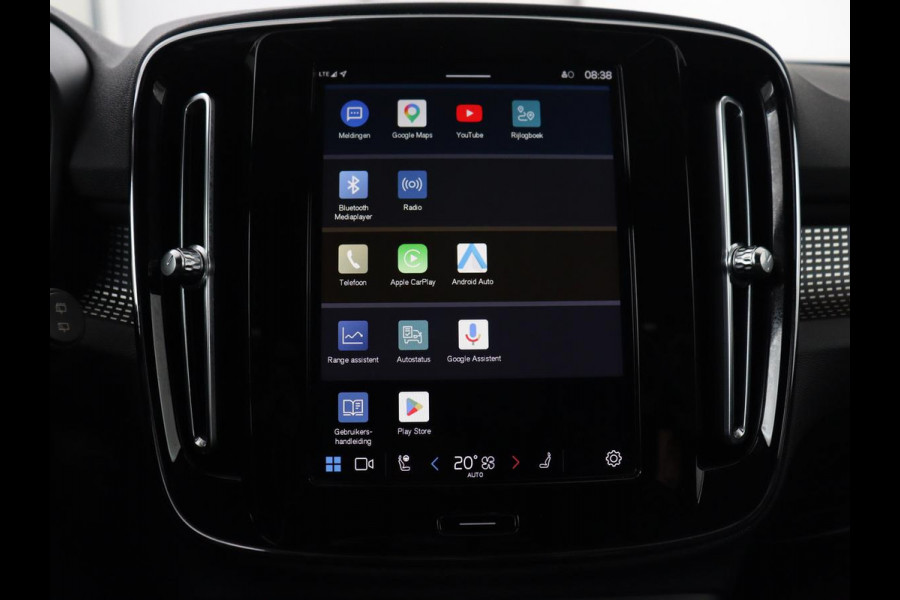 Volvo XC40 Recharge P8 AWD R-Design 408 PK | SOH 91.9% | Harm 408 PK | SOH 91.9% | Harman/Kardon | Adaptive Cruise | Camera | Carplay | Navi | Half Leder/Alcantara | Elec. Achterklep | Stoel- en stuurverwarming