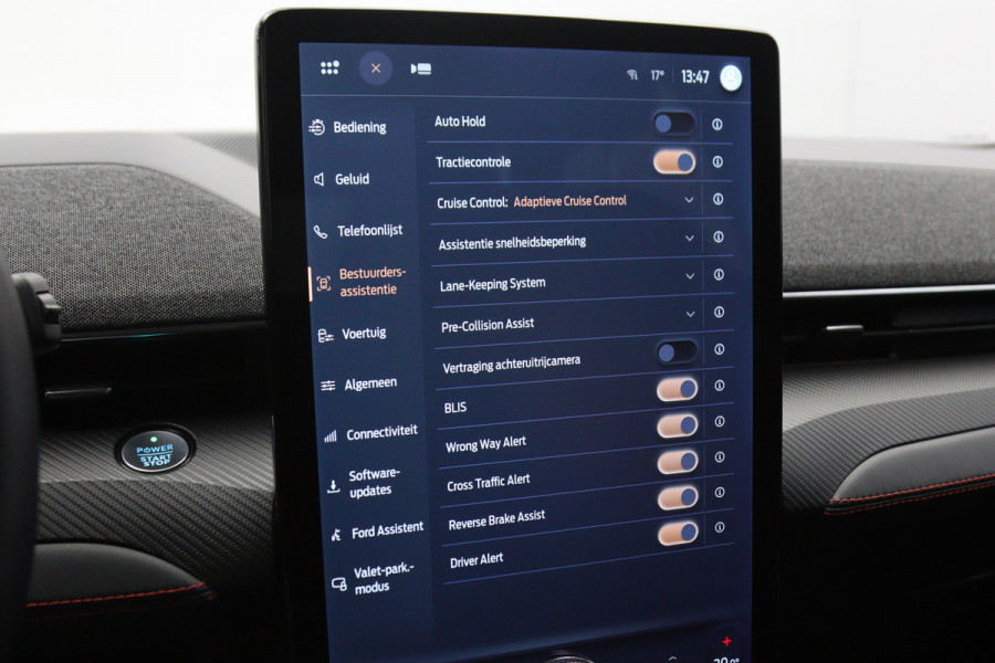 Ford Mustang Mach-E AWD 75 kWh 372 PK, SOH 94 %, Adap. Cruise Control, 360 Camera, B&O Sound, Panoramadak