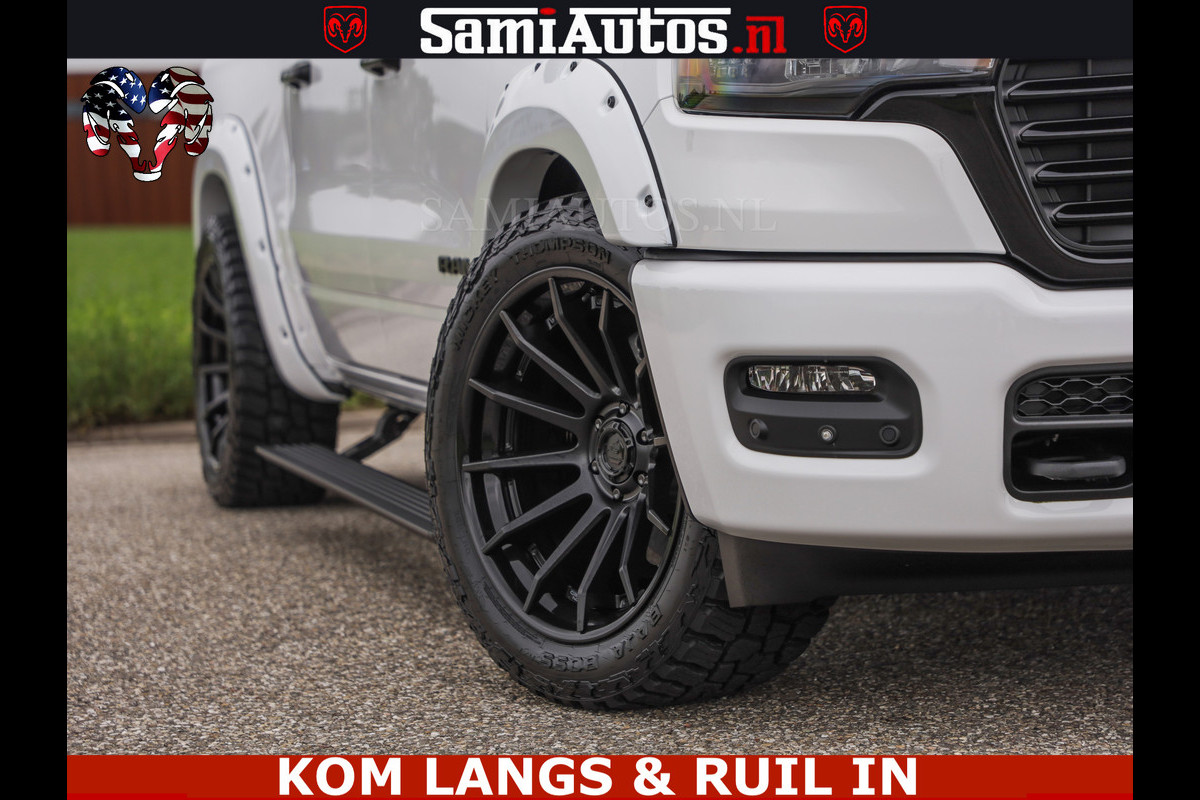 Dodge Ram HUD | 420PK | LUCHTVERING | PANO | PASSAGIERSSCHERM | BOM EN BOM VOL | Comfortabele Dubbele Cabine met Royale 5 Zitplaatsen | DODGE RAM PREMIUM LARAMIE EDITION | Voorraad Nr 2230 - 8765