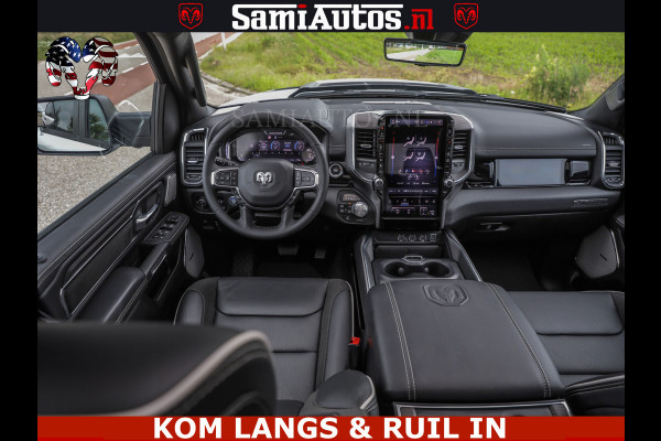 Dodge Ram HUD | 420PK | LUCHTVERING | PANO | PASSAGIERSSCHERM | BOM EN BOM VOL | Comfortabele Dubbele Cabine met Royale 5 Zitplaatsen | DODGE RAM PREMIUM LARAMIE EDITION | Voorraad Nr 2230 - 8765