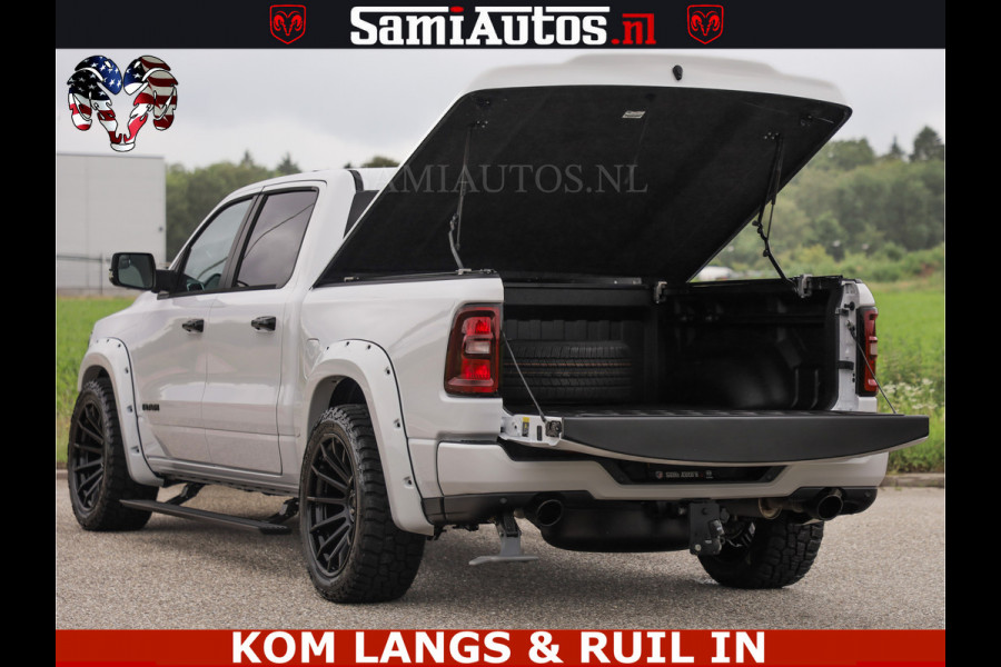 Dodge Ram HUD | 420PK | LUCHTVERING | PANO | PASSAGIERSSCHERM | BOM EN BOM VOL | Comfortabele Dubbele Cabine met Royale 5 Zitplaatsen | DODGE RAM PREMIUM LARAMIE EDITION | Voorraad Nr 2230 - 8765