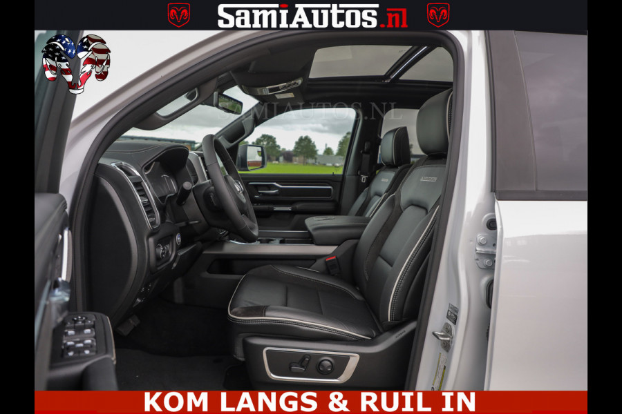 Dodge Ram HUD | 420PK | LUCHTVERING | PANO | PASSAGIERSSCHERM | BOM EN BOM VOL | Comfortabele Dubbele Cabine met Royale 5 Zitplaatsen | DODGE RAM PREMIUM LARAMIE EDITION | Voorraad Nr 2230 - 8765