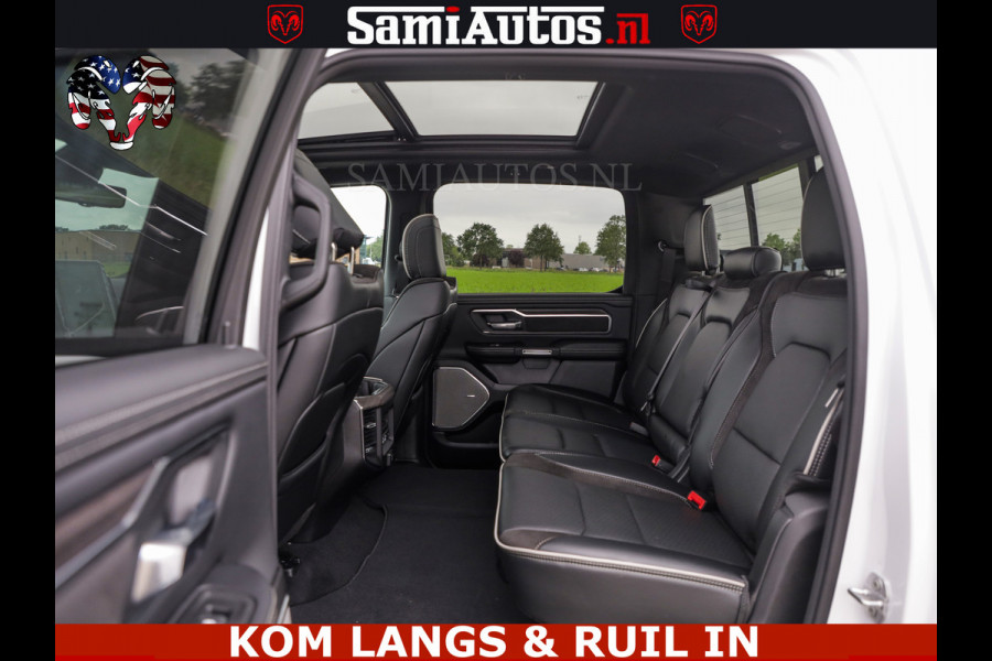 Dodge Ram HUD | 420PK | LUCHTVERING | PANO | PASSAGIERSSCHERM | BOM EN BOM VOL | Comfortabele Dubbele Cabine met Royale 5 Zitplaatsen | DODGE RAM PREMIUM LARAMIE EDITION | Voorraad Nr 2230 - 8765