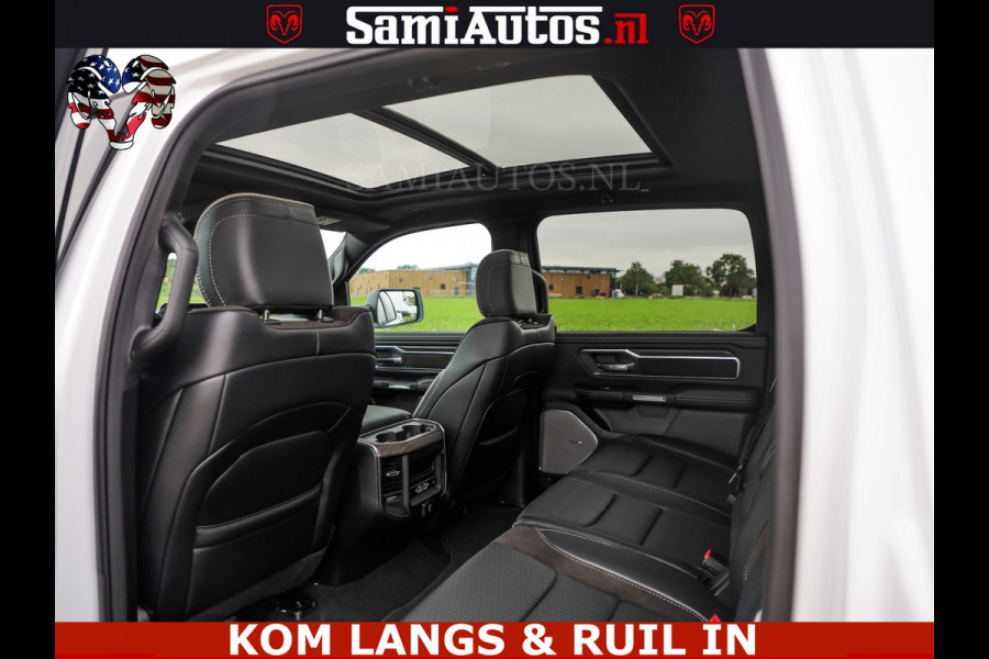 Dodge Ram HUD | 420PK | LUCHTVERING | PANO | PASSAGIERSSCHERM | BOM EN BOM VOL | Comfortabele Dubbele Cabine met Royale 5 Zitplaatsen | DODGE RAM PREMIUM LARAMIE EDITION | Voorraad Nr 2230 - 8765