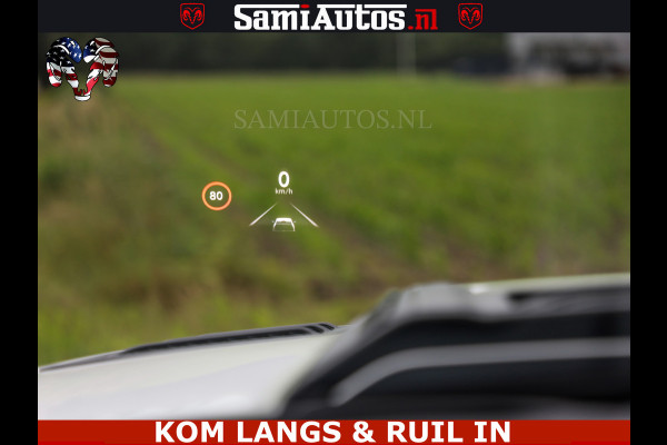 Dodge Ram HUD | 420PK | LUCHTVERING | PANO | PASSAGIERSSCHERM | BOM EN BOM VOL | Comfortabele Dubbele Cabine met Royale 5 Zitplaatsen | DODGE RAM PREMIUM LARAMIE EDITION | Voorraad Nr 2230 - 8765