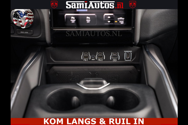 Dodge Ram HUD | 420PK | LUCHTVERING | PANO | PASSAGIERSSCHERM | BOM EN BOM VOL | Comfortabele Dubbele Cabine met Royale 5 Zitplaatsen | DODGE RAM PREMIUM LARAMIE EDITION | Voorraad Nr 2230 - 8765