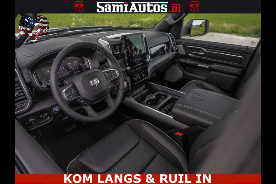 Dodge Ram HUD | 420PK | LUCHTVERING | PANO | PASSAGIERSSCHERM | BOM EN BOM VOL | Comfortabele Dubbele Cabine met Royale 5 Zitplaatsen | DODGE RAM PREMIUM LARAMIE EDITION | Voorraad Nr 2230 - 8765