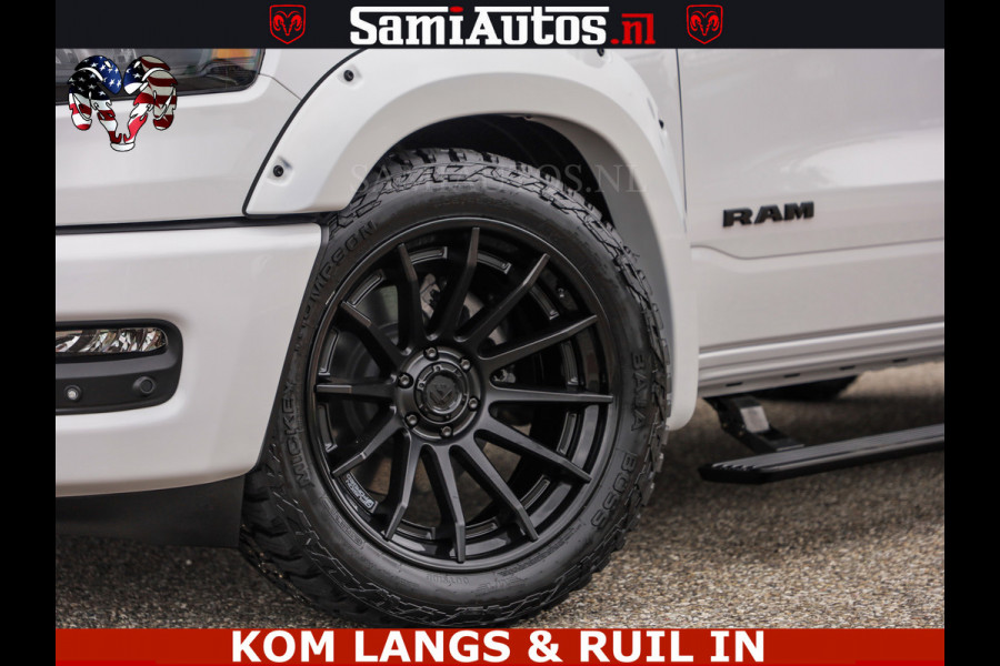 Dodge Ram HUD | 420PK | LUCHTVERING | PANO | PASSAGIERSSCHERM | BOM EN BOM VOL | Comfortabele Dubbele Cabine met Royale 5 Zitplaatsen | DODGE RAM PREMIUM LARAMIE EDITION | Voorraad Nr 2230 - 8765