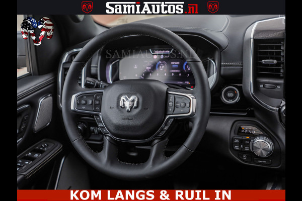 Dodge Ram HUD | 420PK | LUCHTVERING | PANO | PASSAGIERSSCHERM | BOM EN BOM VOL | Comfortabele Dubbele Cabine met Royale 5 Zitplaatsen | DODGE RAM PREMIUM LARAMIE EDITION | Voorraad Nr 2230 - 8765