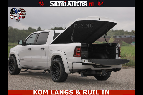 Dodge Ram HUD | 420PK | LUCHTVERING | PANO | PASSAGIERSSCHERM | BOM EN BOM VOL | Comfortabele Dubbele Cabine met Royale 5 Zitplaatsen | DODGE RAM PREMIUM LARAMIE EDITION | Voorraad Nr 2230 - 8765